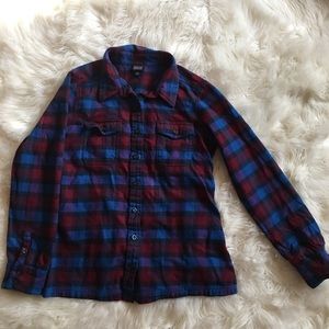 Patagonia Long-Sleeved Fjord Flannel Shirt sz 4